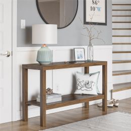 Console Table;  Available in Multiple Colors - Black Oak and Canyon Walnut - Canyon Walnut