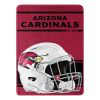 Cardinals OFFICIAL NFL "Run" Micro Raschel Throw Blanket;  46" x 60" - 1NFL/05905/0080/RET