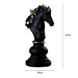 Northeuins Resin Chess Pieces Board Games Accessories Retro Aesthetic - Army Green