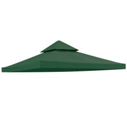 10'x10' Gazebo Canopy Top Replacement 2 Tier Patio Pavilion Cover UV30 Sunshade - Green - 2 Tier