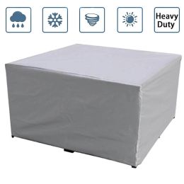 Waterproof Garden Patio Furniture Protection Cover Outdoor Table Rainproof Cover - 275*209*70cm/108"x82"x27.5"(LxWxH)