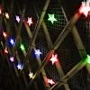 2Pcs Solar Powered String Lights 39.3FT 100LED Beads Fairy Star Lights - Color