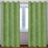 Muwago Ghost Demon Dark Blue Blackout Curtains Luminous Glow in The Dark Themed Grommet Thermal Insulated Curtains Bedroom and Living Room Window Trea