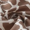 Muwago Shower Curtain With Giraffe Pattern Blackout Waterproof And Mildew Resistant Bathing Cover Aesthetic Bathroom Accessories - W72"*H72"