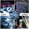 Solar String Lights LED Solar Power Fairy String Light 22M 200 LEDs 8 Lighting Mode White Light Waterproof - Black