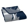 COWBOYS OFFICIAL NFL "Run" Micro Raschel Throw Blanket;  46" x 60" - 1NFL/05906/0009/RET