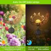 Solar Powered Moon Star Lamp IP54 Waterproof Decorative Lamp - Moon