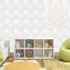 1Pcs Wall Sticker Eco-friendly Soft Self Adhesive 3D Brick Wall Sticker for TV Walls Sofa Background Living Room - white