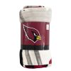 Cardinals OFFICIAL NFL "Run" Micro Raschel Throw Blanket;  46" x 60" - 1NFL/05905/0080/RET