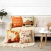 1Pcs Throw Pillow Covers Wear-resistant Dust-proof Linen Halloween Pumpkin Print Throw Cushion Home Office Hotel Decoration - 4#