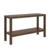 Console Table;  Available in Multiple Colors - Black Oak and Canyon Walnut - Canyon Walnut