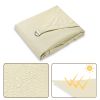 10x13ft Rectangle Sun Shade Sail/Beige - LA01