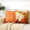 1Pcs Throw Pillow Covers Wear-resistant Dust-proof Linen Halloween Pumpkin Print Throw Cushion Home Office Hotel Decoration - 4#